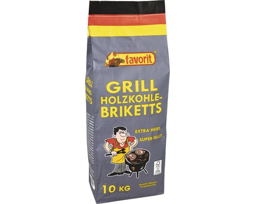 Holzkohlebriketts 10 kg zum Grillen geeignet-0