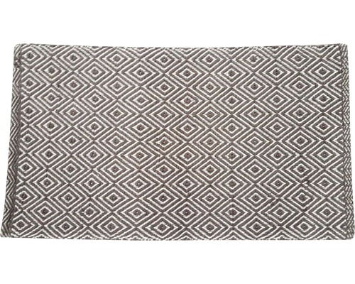 Teppich mit geometrischem Rautenmuster