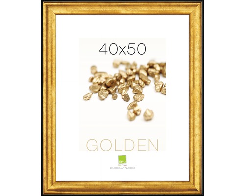 Bilderrahmen Holz GOLDEN I gold 40x50 cm