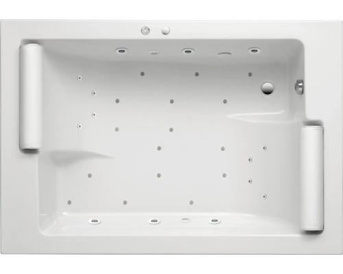 Whirlpool Ottofond Batain System Exklusiv 195x135 cm weiß
