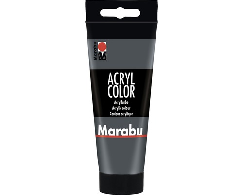 Marabu Künstler- Acrylfarbe Acryl Color 079 dunkelgrau 100 ml