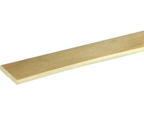 Federholzleiste für Lattenrost Buche lackiert 700x53x8 mm Holzleiste