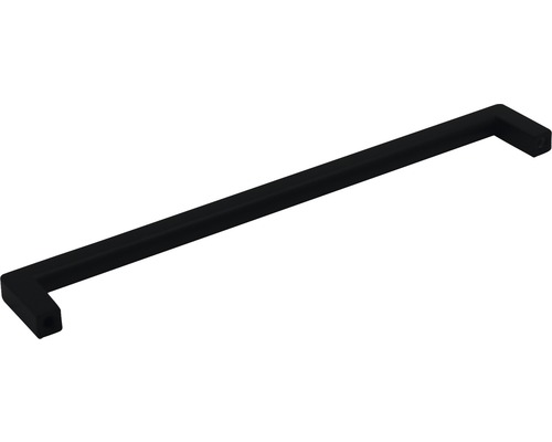 Schwarzer Möbelgriff aus Metall