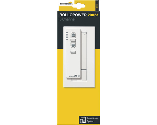 Schellenberg RolloPower 20023 Funk-Zeitschaltuhr mit fünf Kanälen