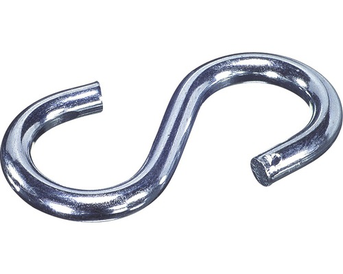 S-Haken 4,8x50 mm galv.verzinkt 50 Stück S-Haken 4,8x50 mm galv.verzinkt 50 Stück