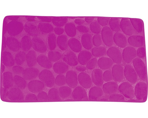 Badteppich Msv Kiesel 50x80 cm pink