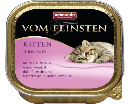 Katzenfutter nass ANIMONDA vom Feinsten Kitten Baby-Paté 100 g