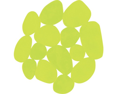 Anti-Rutsch-Sticker Msv Kiesel 12,2x13 cm 4 Stück grün