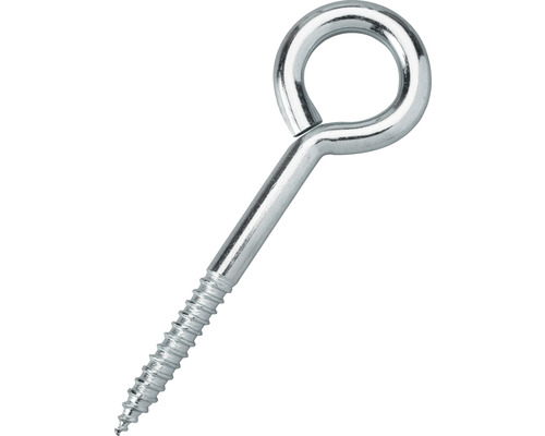 Ringschraube 10x160 mm galv. verzinkt, 10 Stück Metallschraube mit Öse