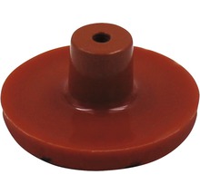 Knopf Kunststoff Basketball Ø 39 mm braun