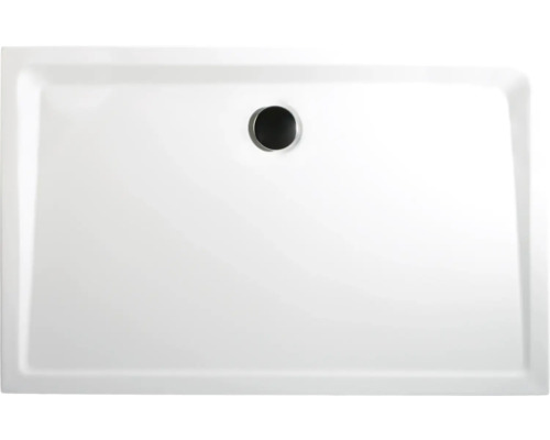 Extraflaches Rechteck-Duschwannen-Set Schulte D212912 90x120x4 cm weiß