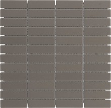Feinsteinzeugmosaik 28,6x29,5 cm grau-thumb-0