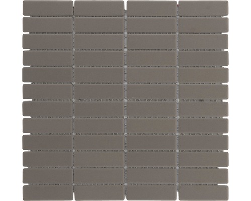 Feinsteinzeugmosaik 28,6x29,5 cm grau-0