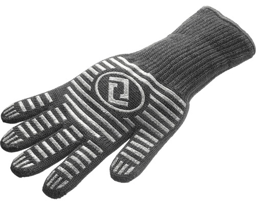 TENNEKER Grillhandschuh Ofenhandschuhe Backhandschuhe Silikonbeschichtet schwarz Strickhandschuh mit Noppen für besseren Halt