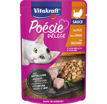 Vitakraft Poésie Delice Katzenfutter mit Pute im Frischebeutel