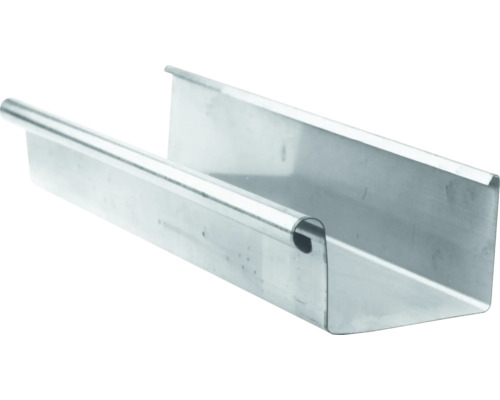 Zambelli Kastenrinne Zink eckig NW 70 mm 2000 mm Zambelli Kastenrinne Zink eckig NW 70 mm 2000 mm
