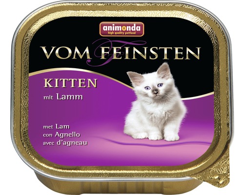 Katzenfutter nass ANIMONDA vom Feinsten Kitten mit Lamm 100 g