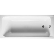 Rechteckbadewanne Duravit D-Code 160x70 cm weiß