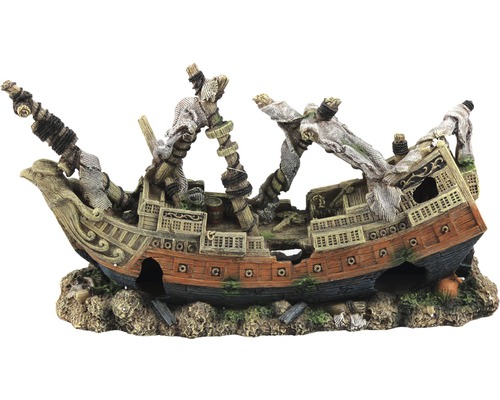 Dekoratives Schiffswrack für Aquarien