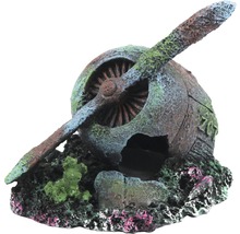 Dekoration für Aquarien: Flugzeugwrack