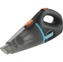 Gardena Akku Handsauger zum Aufsaugen von Schmutz im Innen- und Außenbereich.