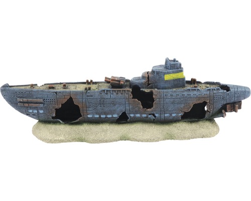 Dekoration U-Boot Wrack für Aquarien