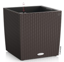 Brauner Pflanzkübel mit Bewässerungssystem