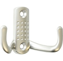 Doppelhaken aus Metall zur Wandmontage