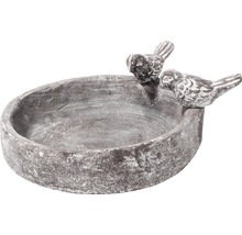 Vogeltränke mit zwei Vogelmotiven