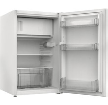 Miniküche Stengel Premiumline MPGSM150 150x60 cm Becken rechts weiß glänzend mit Glaskeramikkochfeld und Touchsteuerung-thumb-3