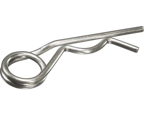 Federstecker galv. verzinkt Ø 4x78 mm, 100 Stück Federstecker aus Metall
