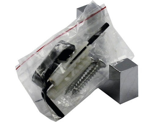 Befestigungsmaterial in einer transparenten Verpackung