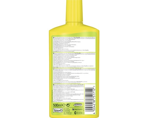 Tetra Plantamin Pflanzendünger in einer 500-Milliliter-Flasche