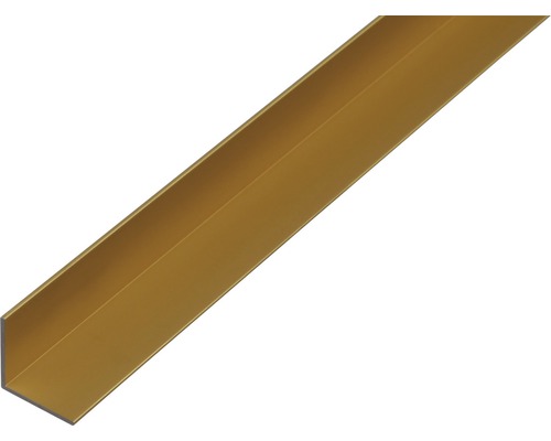 Winkelprofil Aluminium gold 25 x 25 x 1,5 mm 1,5 mm , 1 m Winkelprofil aus Metall