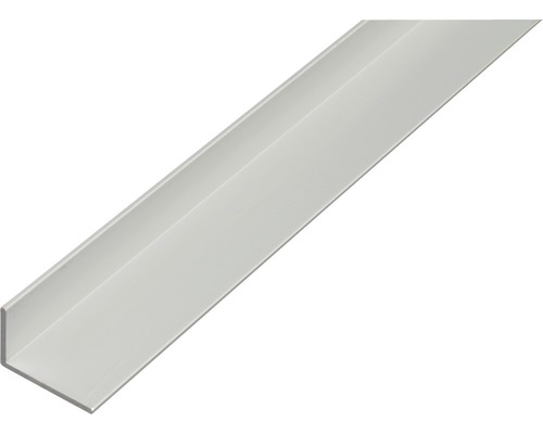 Winkelprofil Aluminium silber eloxiert 40 x 20 x 2 mm 2,0 mm , 2 m-0