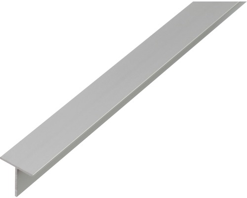T-Profil Aluminium silber eloxiert 15 x 15 x 1,5 mm 1,5 mm , 2 m