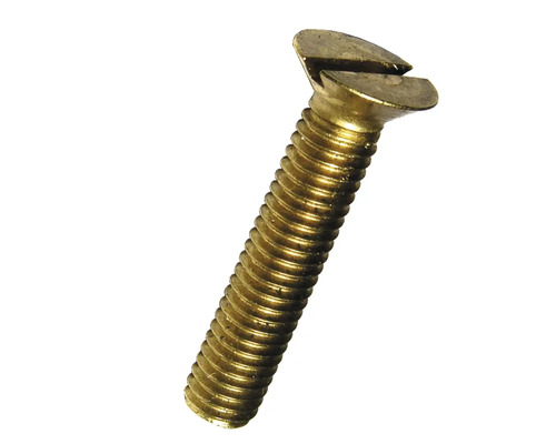 Gewindeschraube Senkkopf Schlitz Vollgewinde 3 x 6 mm 100 Stück