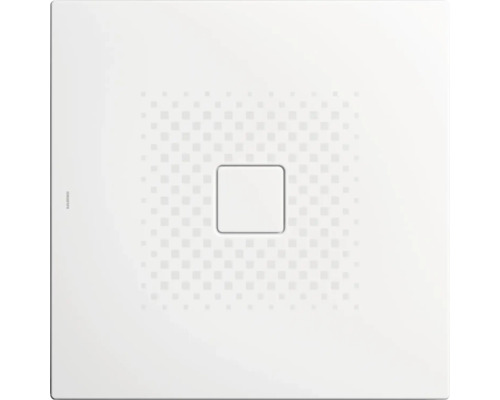 Extraflache Duschwanne Kaldewei Conoflat Mod.790-1 120x120x3,2 cm weiß antislip Quadratische Duschwanne aus Mineralguss
