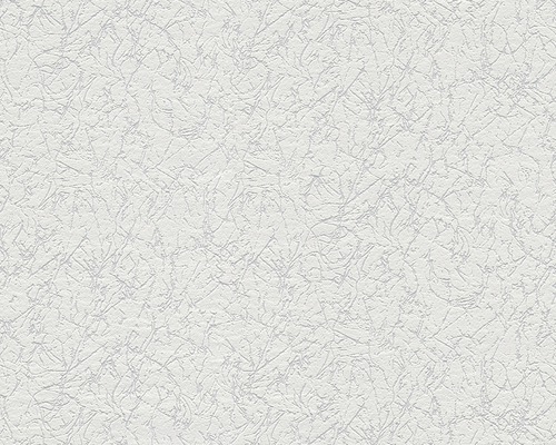 Weiße Strukturtapete mit feiner Linienstruktur