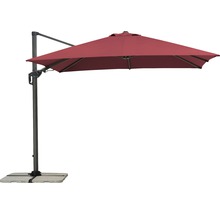 Ampelschirm Schneider Rhodos Twist 300 x 300 x 264 cm Polyester 200 g/m² bordeaux-thumb-6 Ampelschirm Schneider Rhodos Twist 300 x 300 x 264 cm Polyester 200 g/m² bordeaux-thumb-6