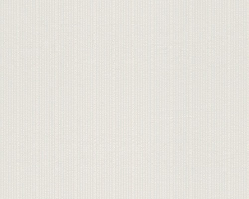 Weiße Tapete mit Streifenmuster.