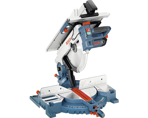 Kombinationssäge Bosch Professional GTM 12 JL inkl. Kreissägeblatt und Schiebestock Bosch Kapp- und Gehrungssäge