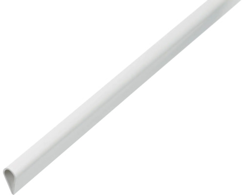 Klemmprofil PVC weiß 15 x 0,9 , 2 m