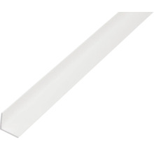 Winkelprofil PVC weiß 10 x 10 x 1 mm 1,0 mm , 2,6 m-thumb-0