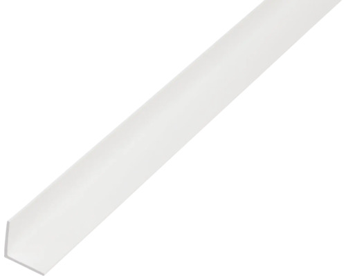 Winkelprofil PVC weiß 10 x 10 x 1 mm 1,0 mm , 2,6 m Winkelprofil PVC weiß 10 x 10 x 1 mm 1,0 mm , 2,6 m