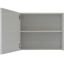 Offener Wandschrank mit einem Regal