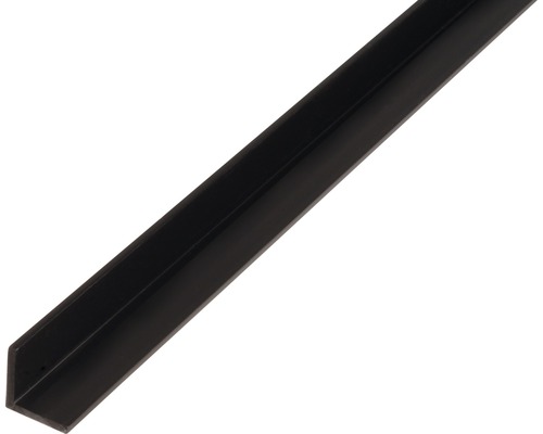 Winkelprofil PVC schwarz 30 x 30 x 2 mm 2,0 mm , 2 m Winkelprofil aus Metall