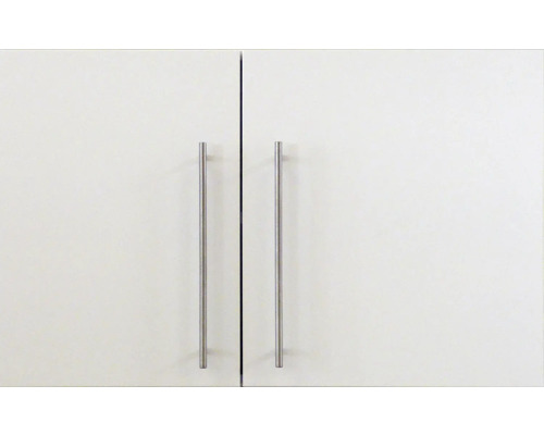 Hängeschrank Stengel weiß glänzend 90x56x34 cm Türanschlag links mit Stangengriff und Drehtür Hängeschrank Stengel weiß glänzend 90x56x34 cm Türanschlag links mit Stangengriff und Drehtür