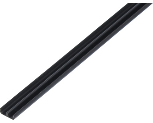 PVC schwarz 6,5 x 5 x 16 mm 1,0 mm , 2 m