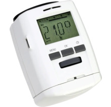 Elektronischer Heizkörperthermostat mit Display und Bedienelementen